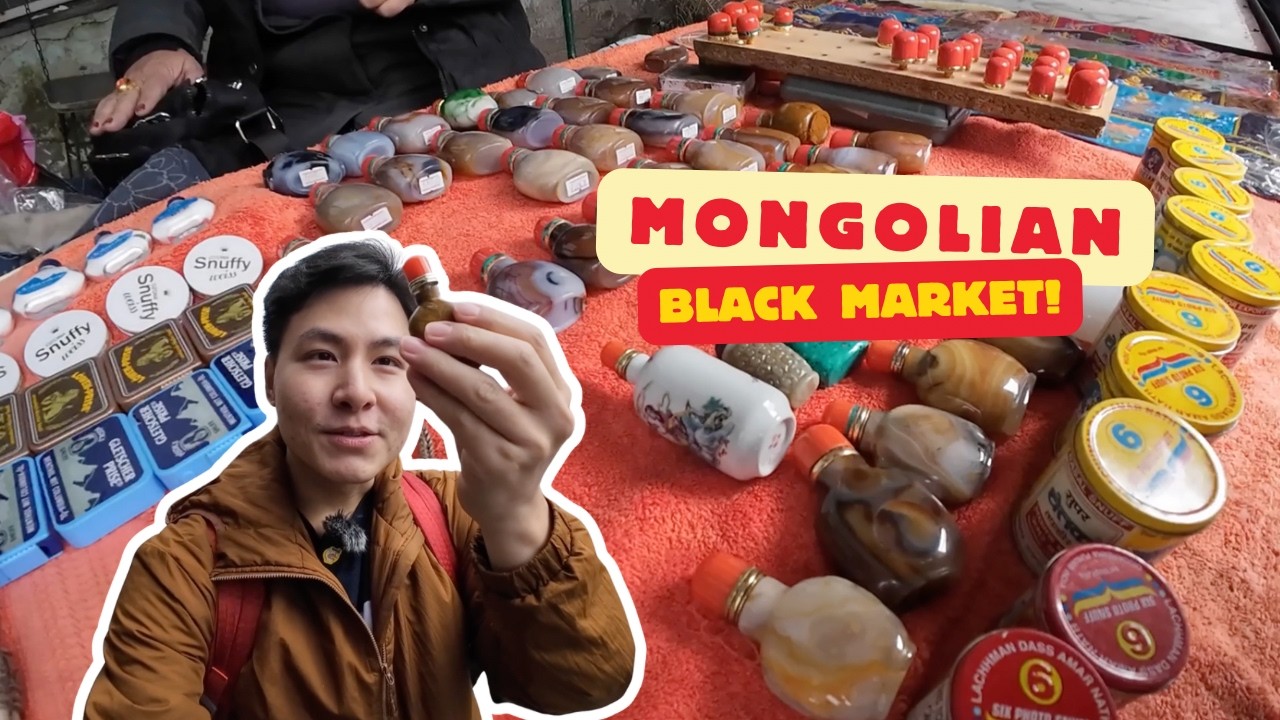 Mongolia's LARGEST and MOST DANGEROUS Black Market in Ulaanbaatar | Mongolia