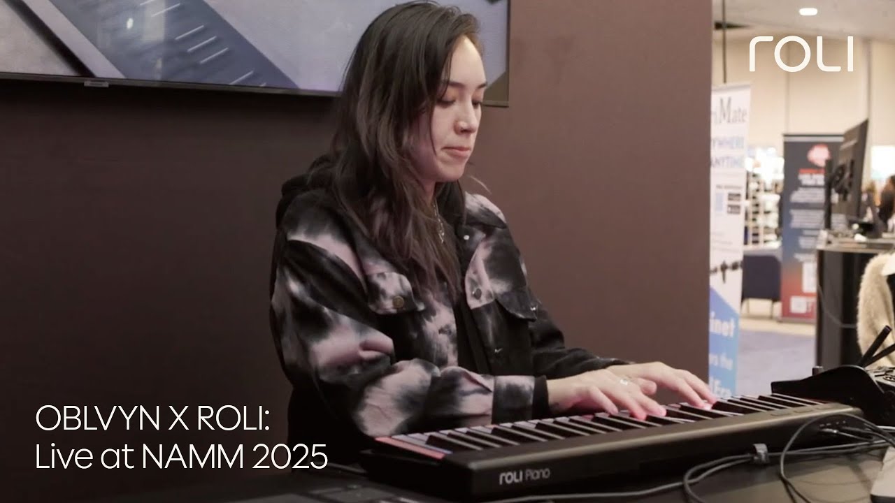 OBLVYN Live at the ROLI Booth | NAMM 2025