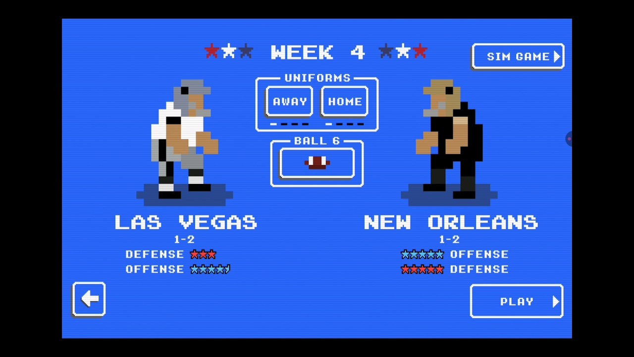 Retro Bowl Extreme Difficulty Thriller | Las Vegas vs New Orleans | Missed FG Heartbreak