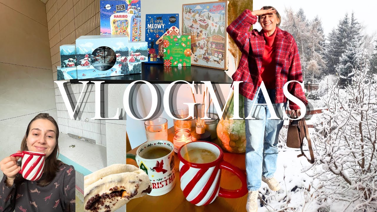Vlogmas czas start:wsp&oacute;lne przygotowania | kalendarze adwentowe, świąteczny kubek, najlepsze mak&oacute;wki