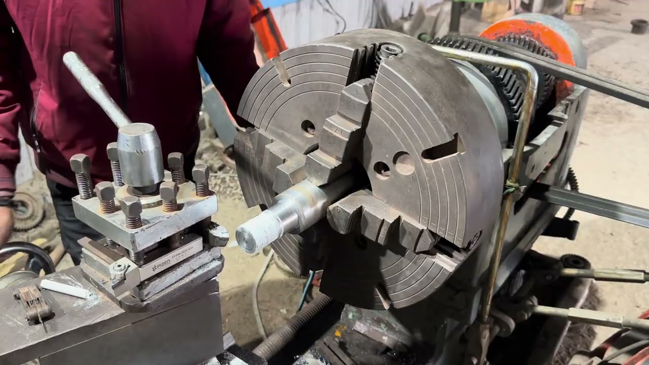 Thared kese dhalte he lathmachine par 👍👍#viral #automobile #walding #youtube #viralvideo #trending 