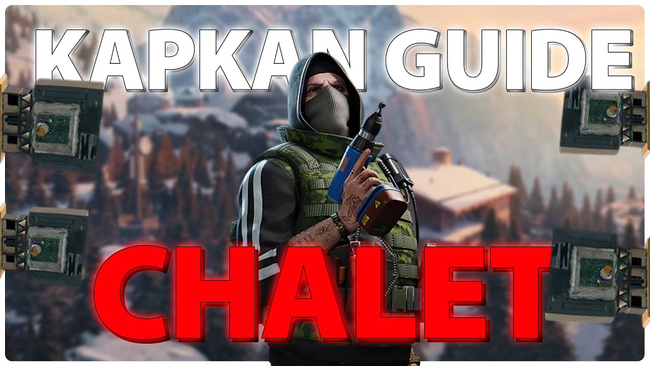 Best Kapkan Spots On Chalet! - (Rainbow Six Siege)
