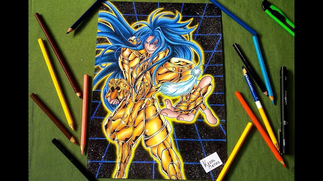 Speed Drawing Gemini Defteros (Saint Seiya - The Lost Canvas)