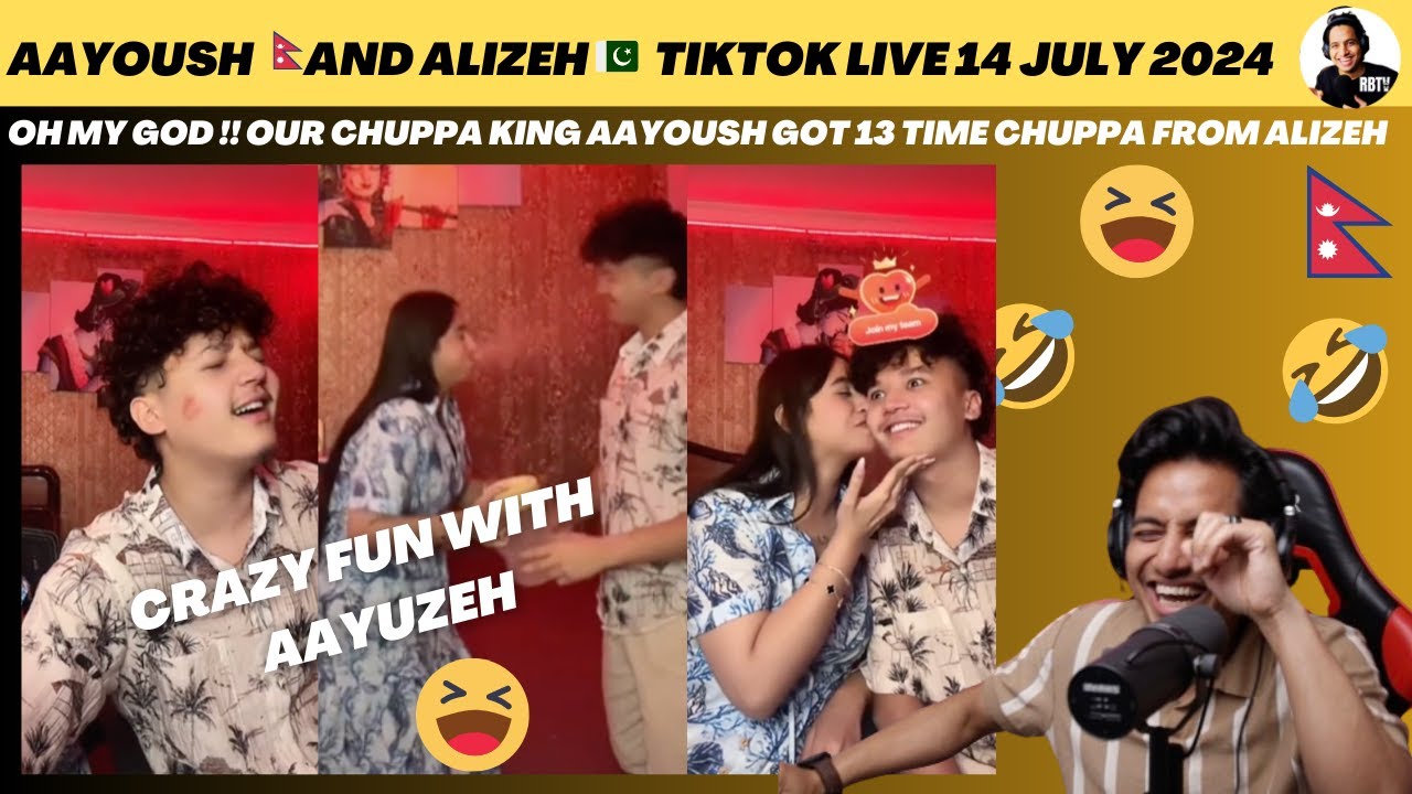 CRAZZY !! 😍 AAYOUSH GOT 13 TIMES CHUPPA😘, ALIZEH THREW WATER ON AAYOUSH 😳😂 14 JULY | Reaction Video