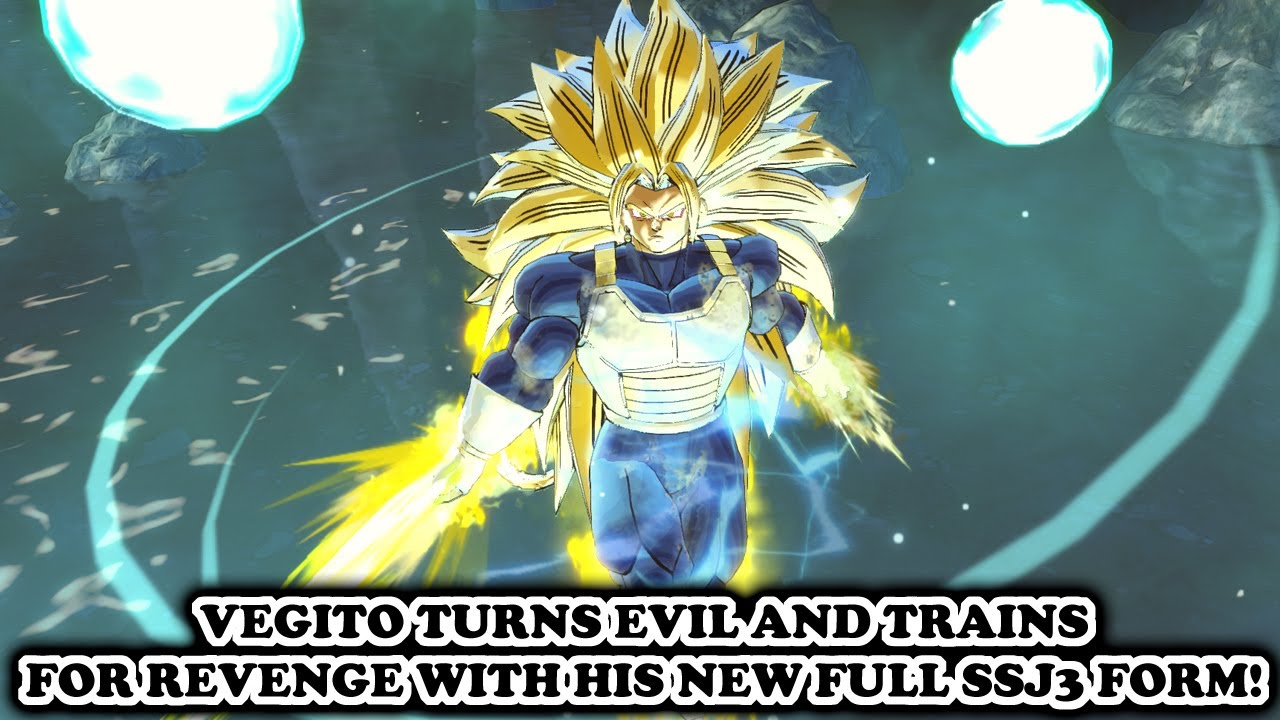 Vegito Gets Betrayed and Locked in Spirit Chamber So He Gets Out with a *NEW SSJ3 Form*! DB XV2 Mods
