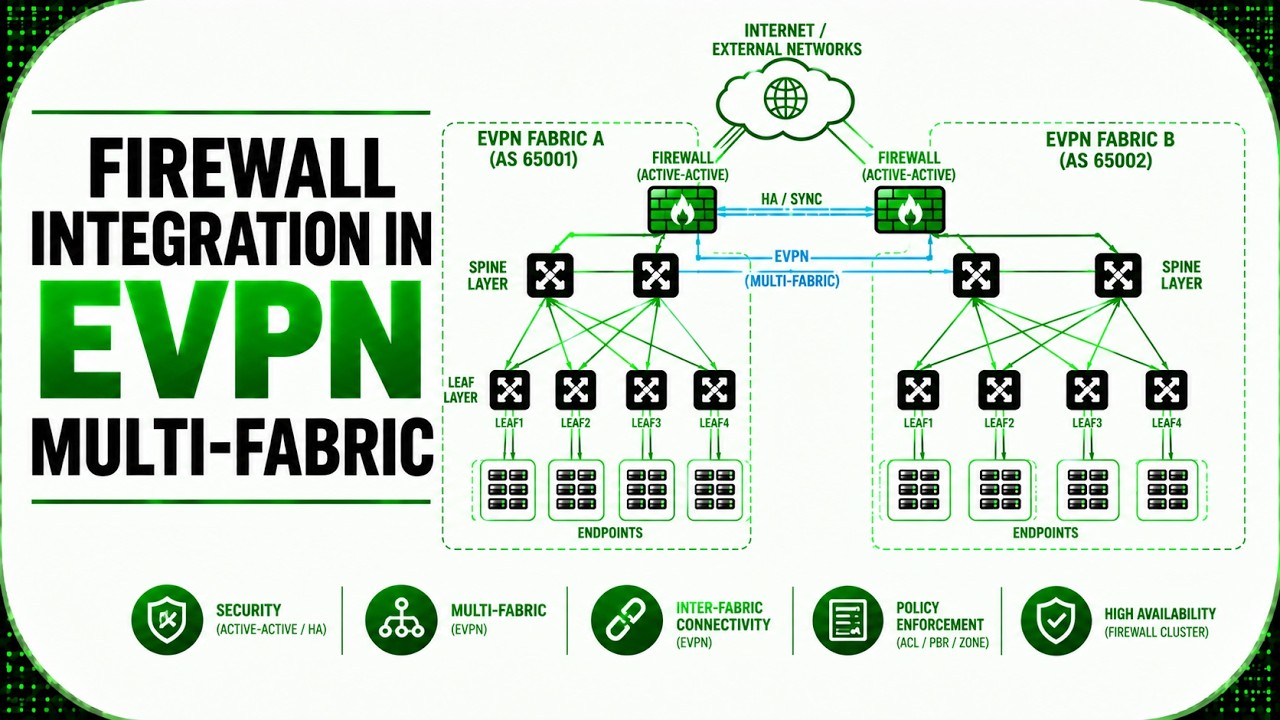 Firewall Integration in EVPN Multi-Fabric