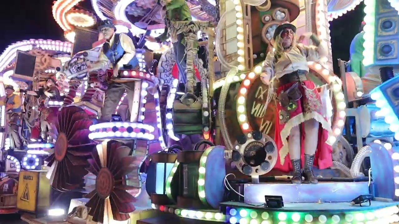 Shepton Mallet Carnival 2025 - Masqueraders CC 'Inventors (Tick, Tick, Boom)'