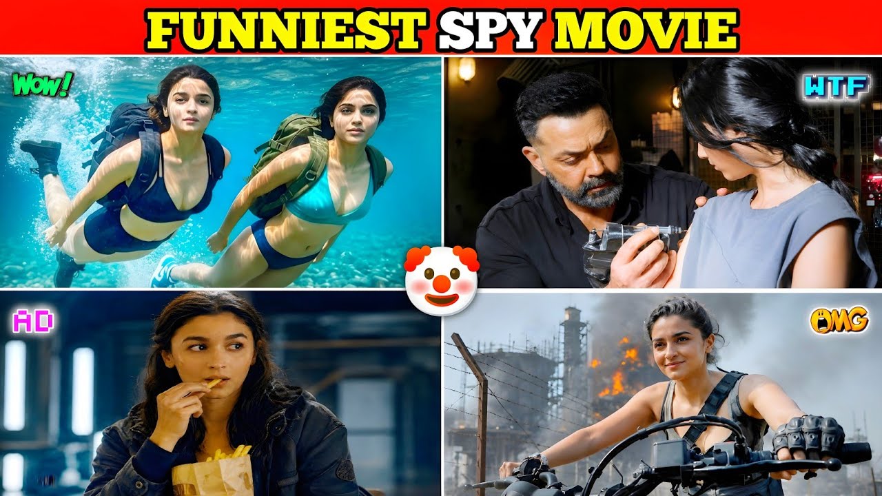 Alpha Movie Is A Joke | No Logic वाला Funny Spy Universe 😅