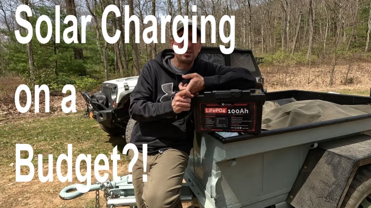 Dr Prepare 100AH The best Solar Charger for Camping