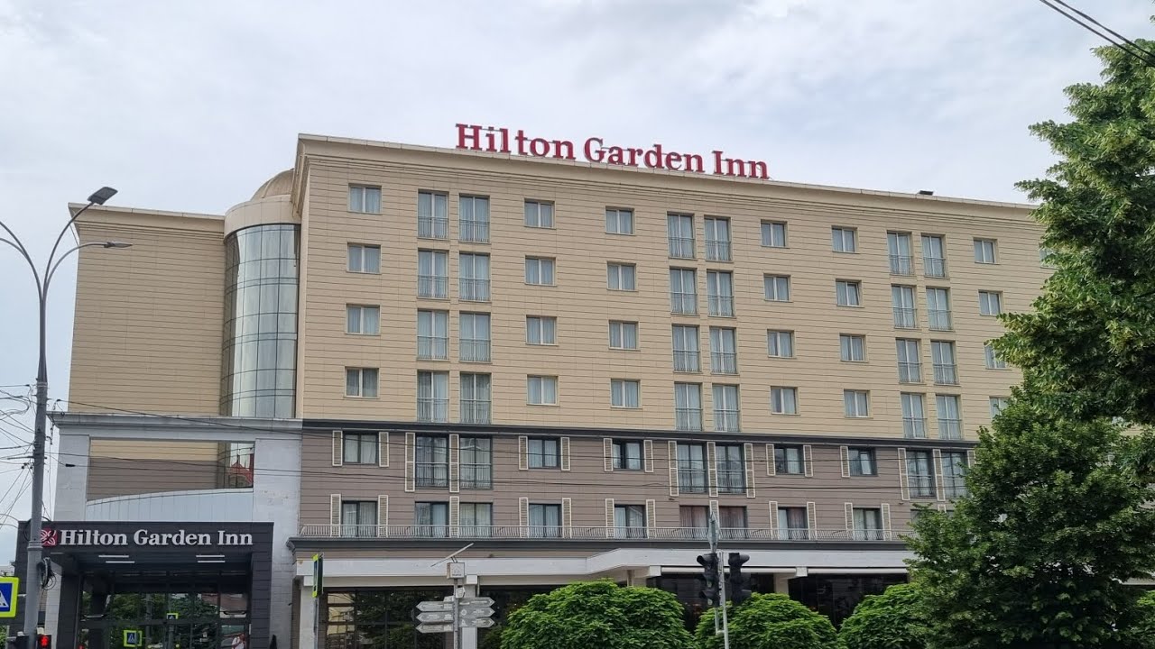Небольшой обзор отеля Hilton Garden Inn в Краснодаре🇷🇺