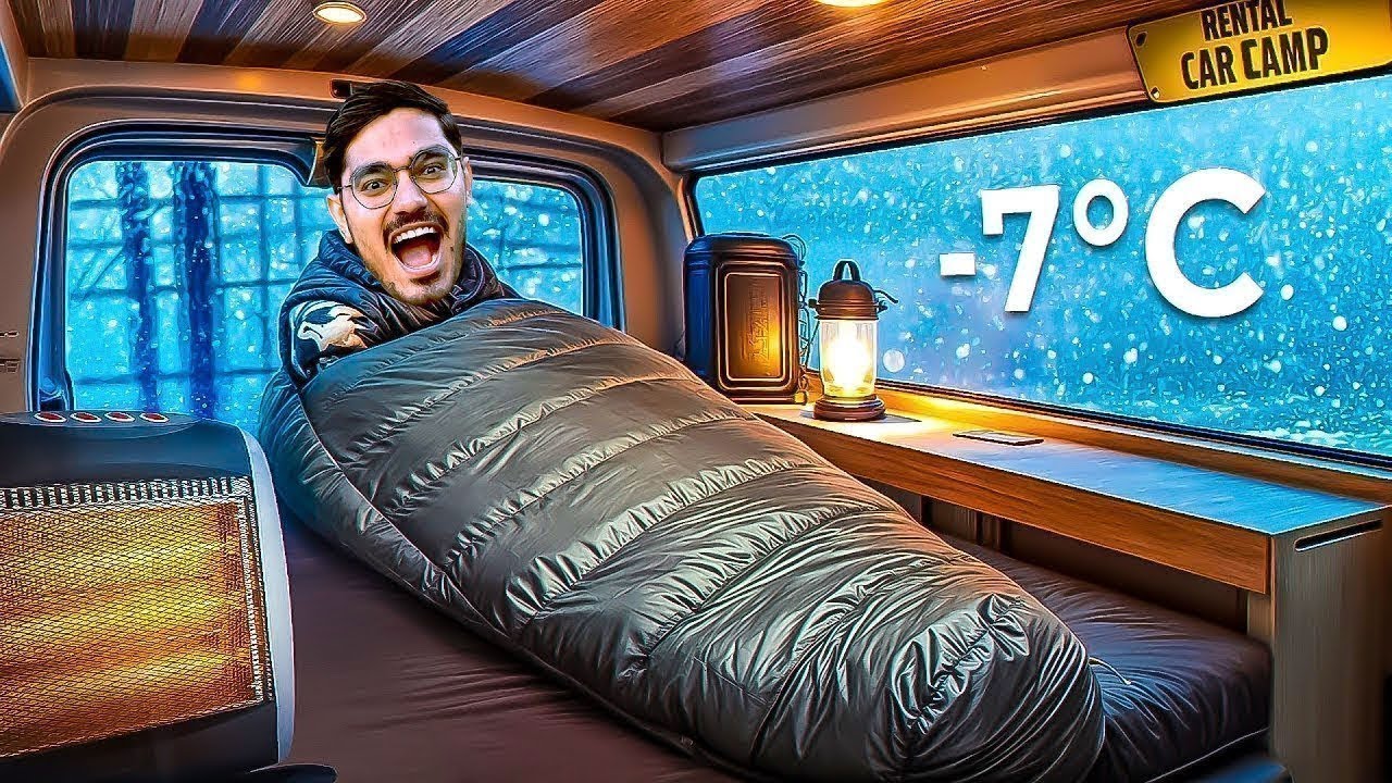 Can I Survive 24 Hours in Ice🥶
