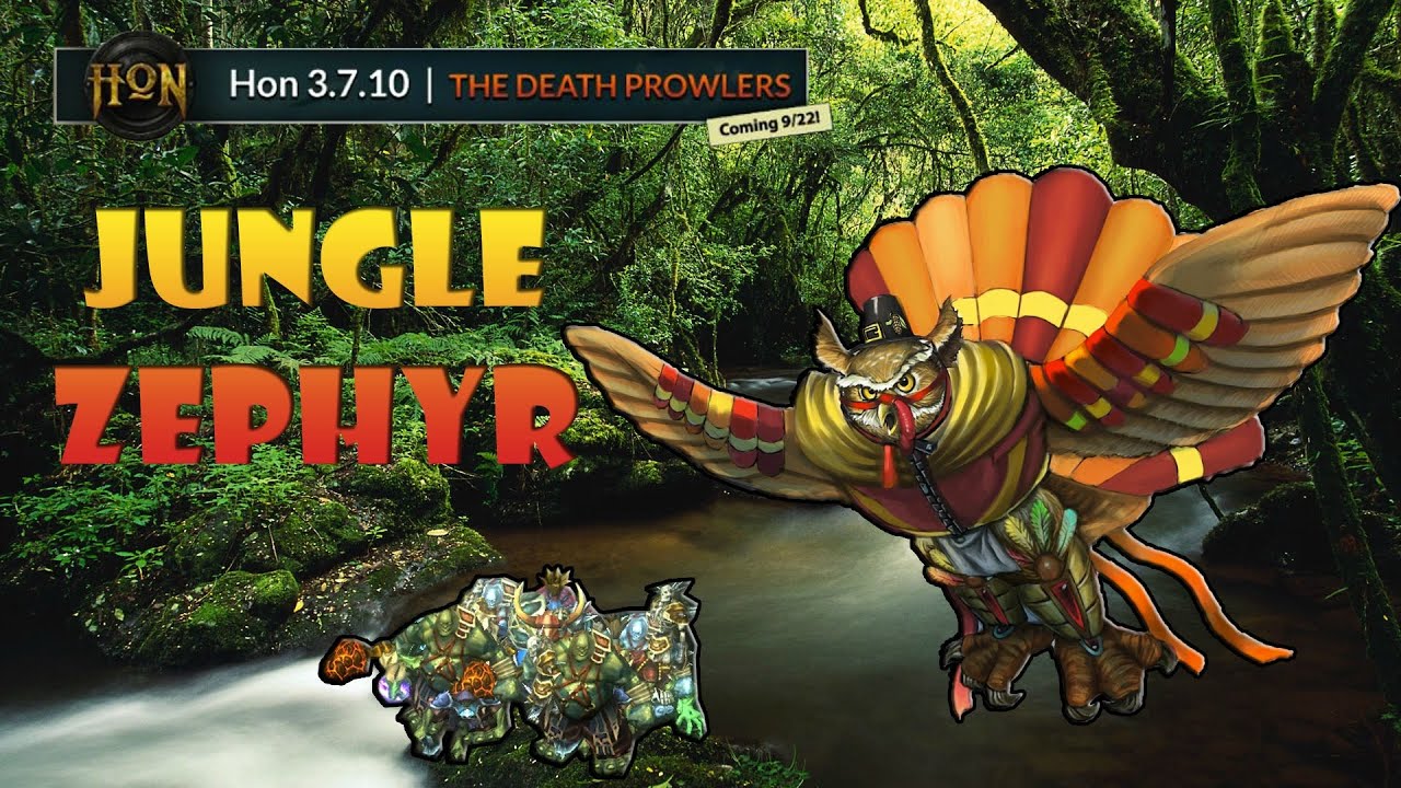 [HoN]Jungling Zephyr in the new Patch!