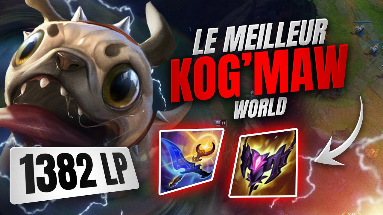 LE PREMIER KOG’MAW WORLD JOUE MIDLANE AVEC UN BUILD AP !