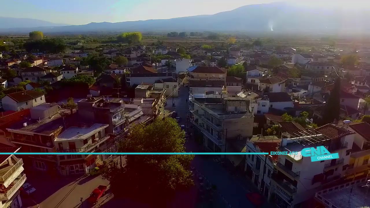 &Pi;&rho;&omicron;&sigma;&omicron;&tau;&sigma;ά&nu;&eta; &alpha;&pi;&omicron; &psi;&eta;&lambda;ά-aerial view Prosotsani-ENA Channel