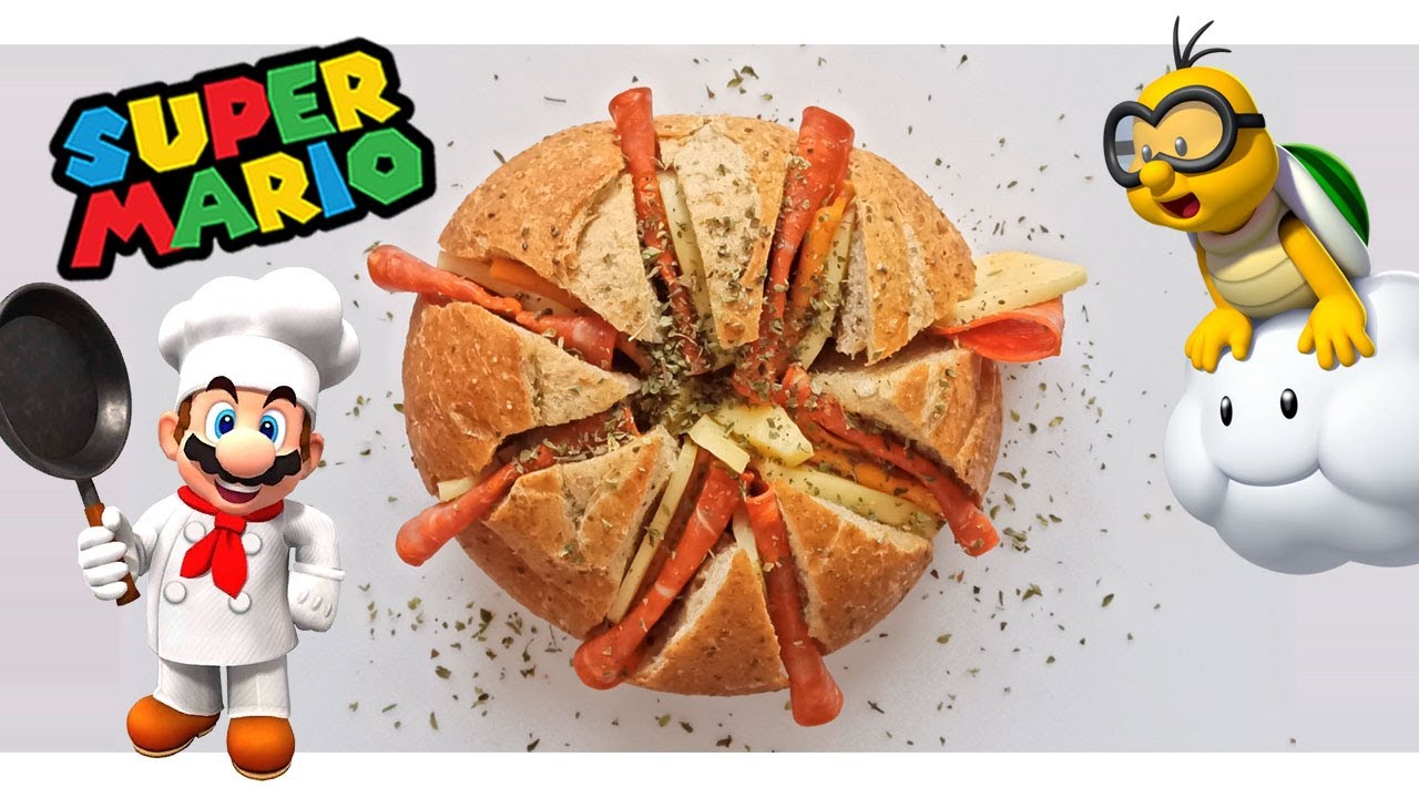 Super Mario Chef | Bread Pizza