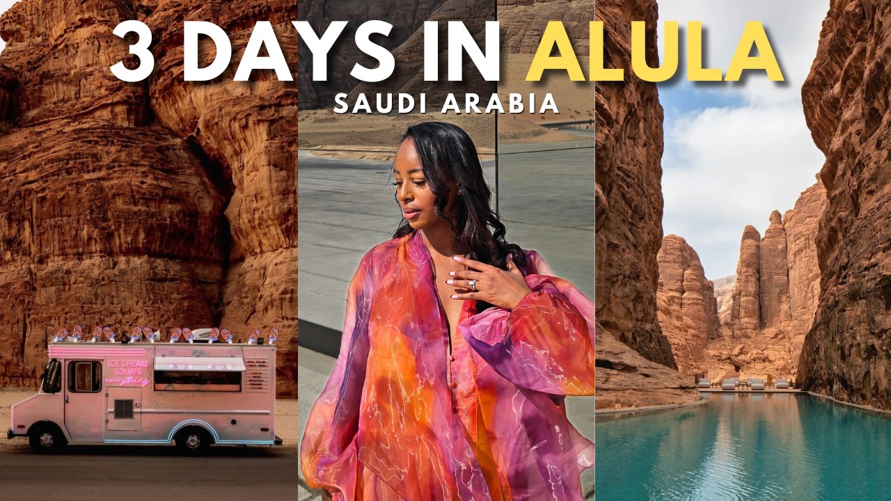 ALULA, SAUDI ARABIA: Elephant Rock, Ziplining & Glamping in Nature
