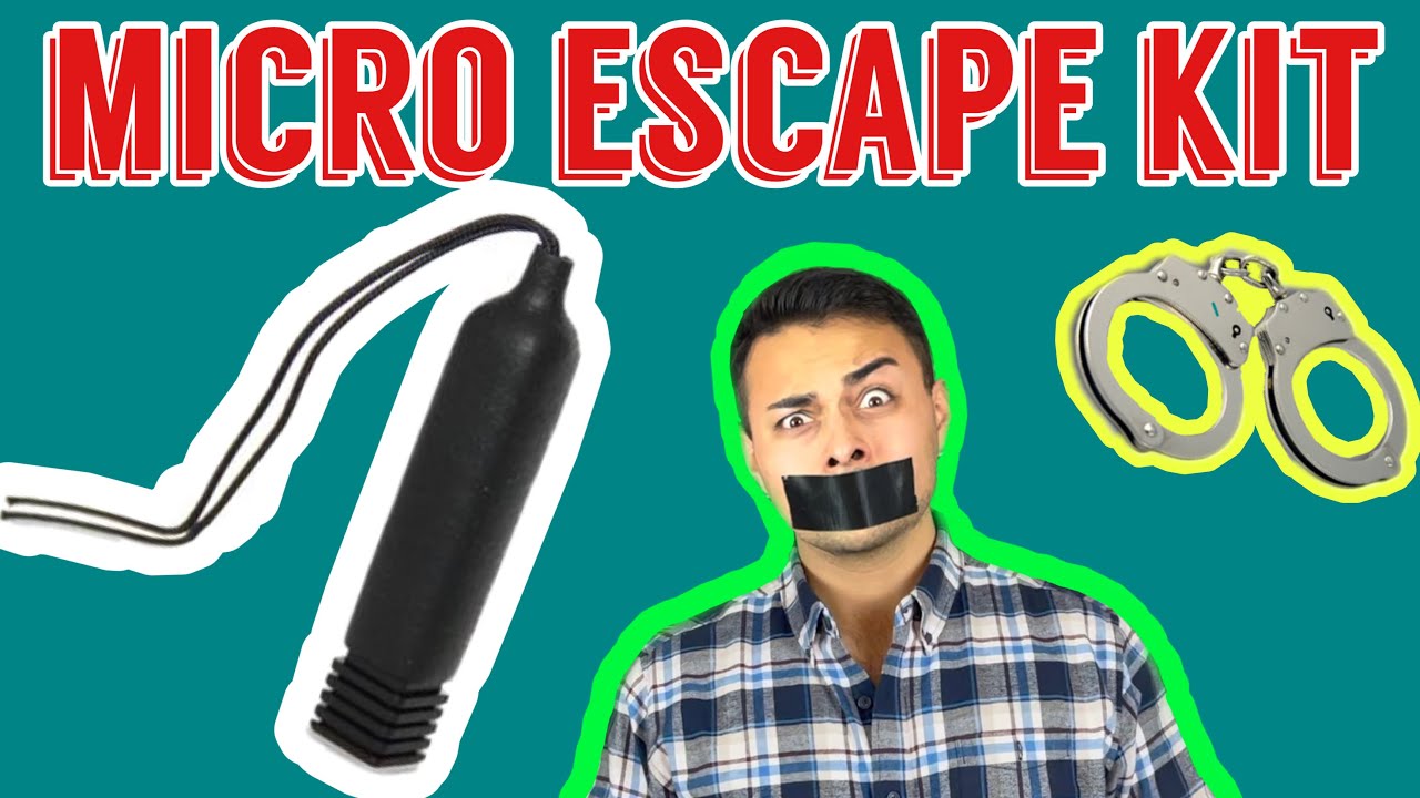 LIFE SAVING Micro Escape Kit | Anti-Human Trafficking/Travel EDC Gear | Shomer-Tec Review