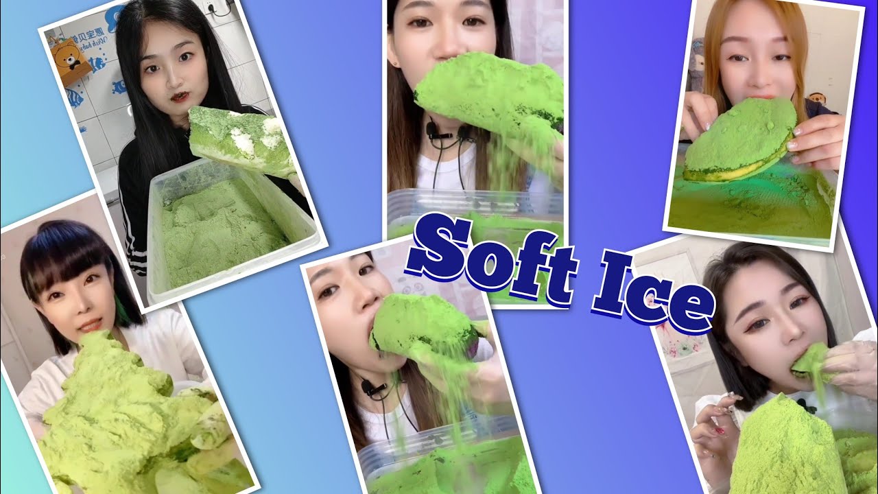 ASMR Heavy Powder Ice Eating| Soft Ice|Hard Ice|snow eating| White Ice eating|V-Good Crunchy Ice