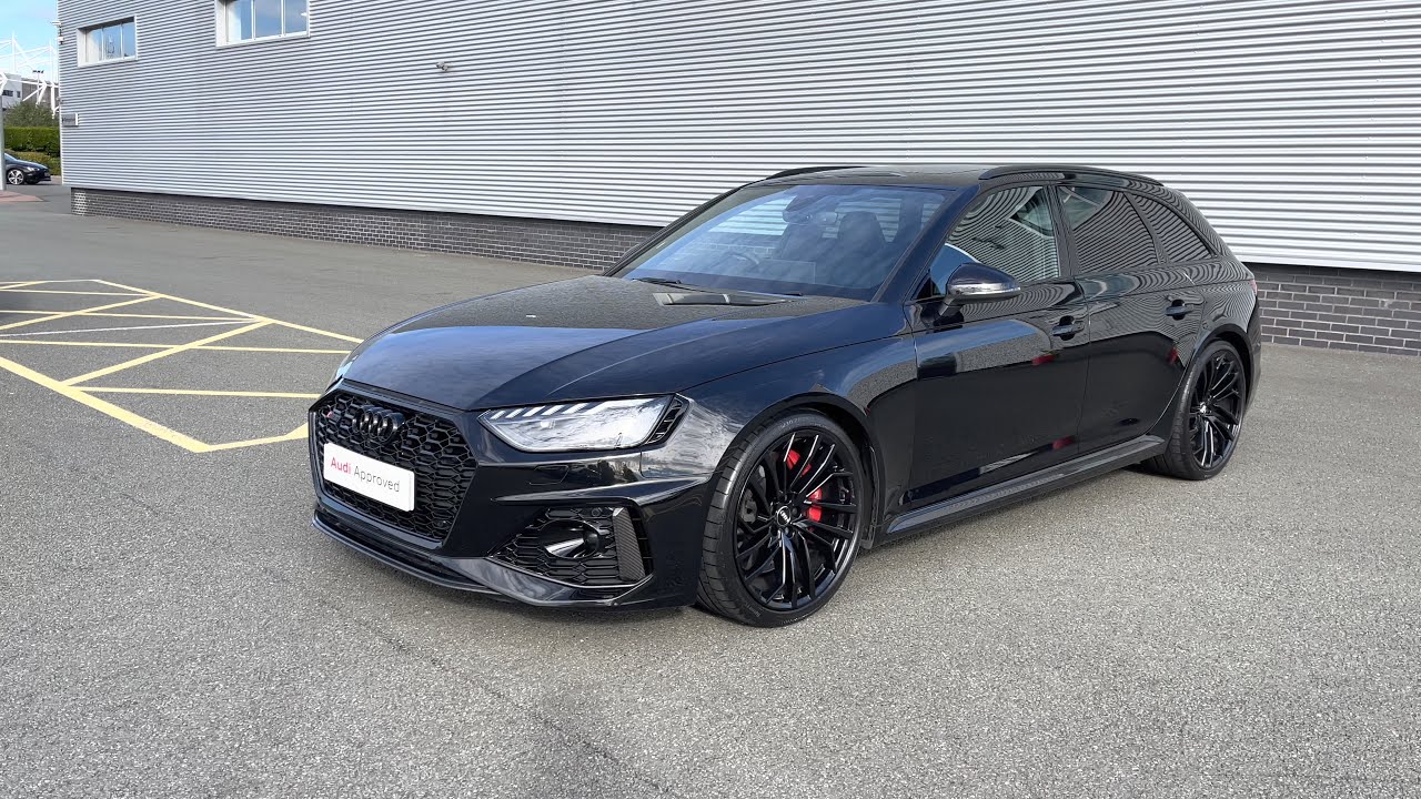 2020 Audi RS4 Avant Carbon Black 2.9 TFSI V6 450 PS tiptronic | Stoke Audi