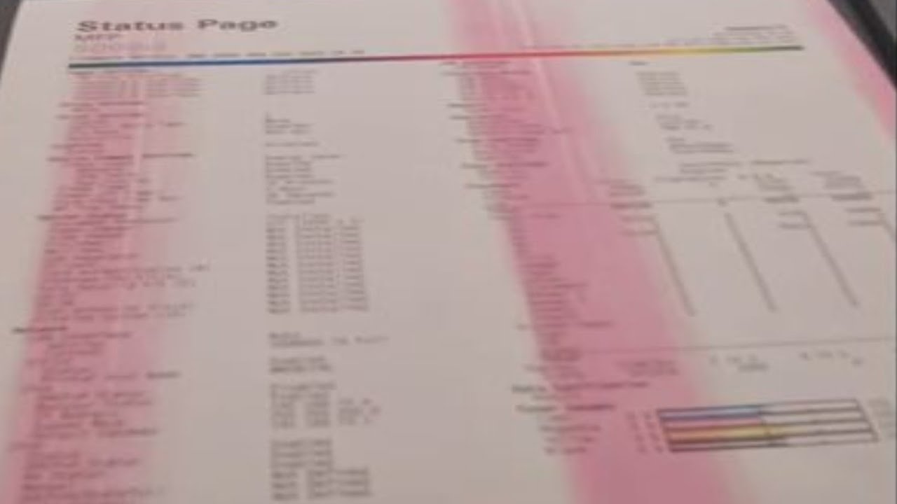 How to Fix Streaks in Print on Kyocera Taskalfa Printers | Magenta Drum Copy Quality Issues
