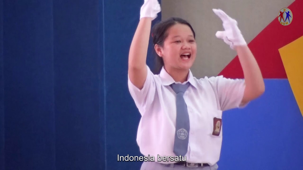 LAGU KEBANGSAAN INDONESIA RAYA 3 STANZA OLEH SEKOLAH DHARMA MAITREYA BENGKALIS