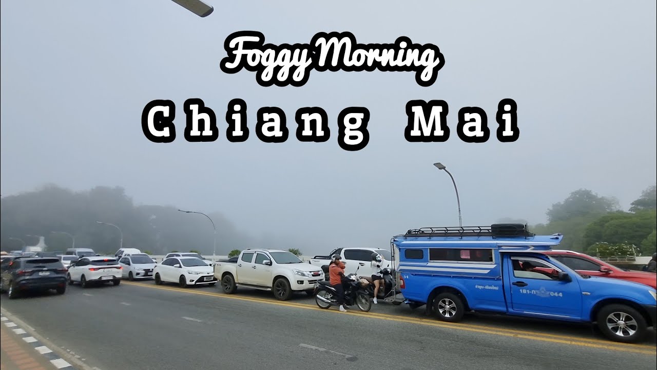 Foggy Winter Morning in Chiang Mai 