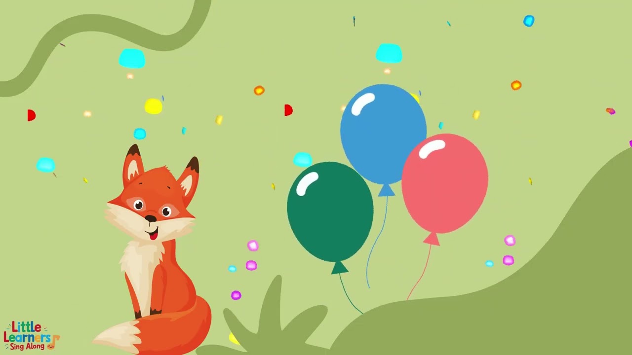 Foxy Fun Fox Song 🦊 | Catchy Kids' Animal Song for Singing & Dancing!