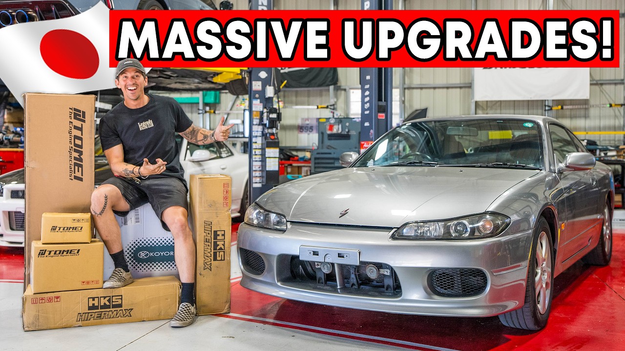 Начинаю доработку своей новой S15 Silvia! *Титановая выхлопная система Tomei и многое другое!*