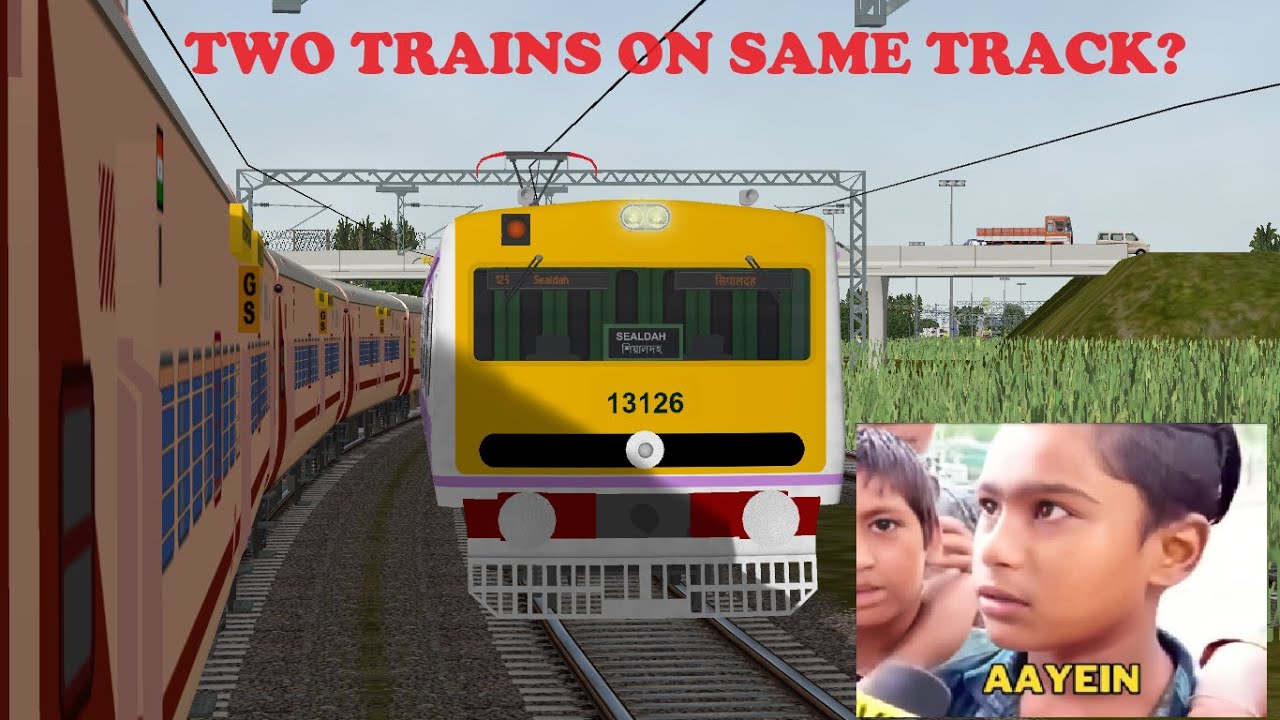 Two Trains On The Same Track? Journey In 13188 Maa Tara Express With Lots Of Crossings & Overtakes