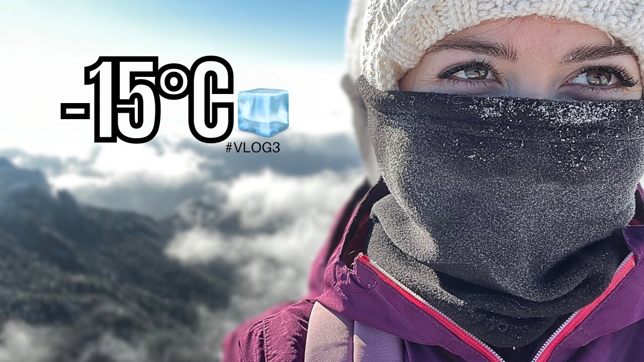Vlog #3 || La -15°C pe munte | cum se simte cu adevărat 