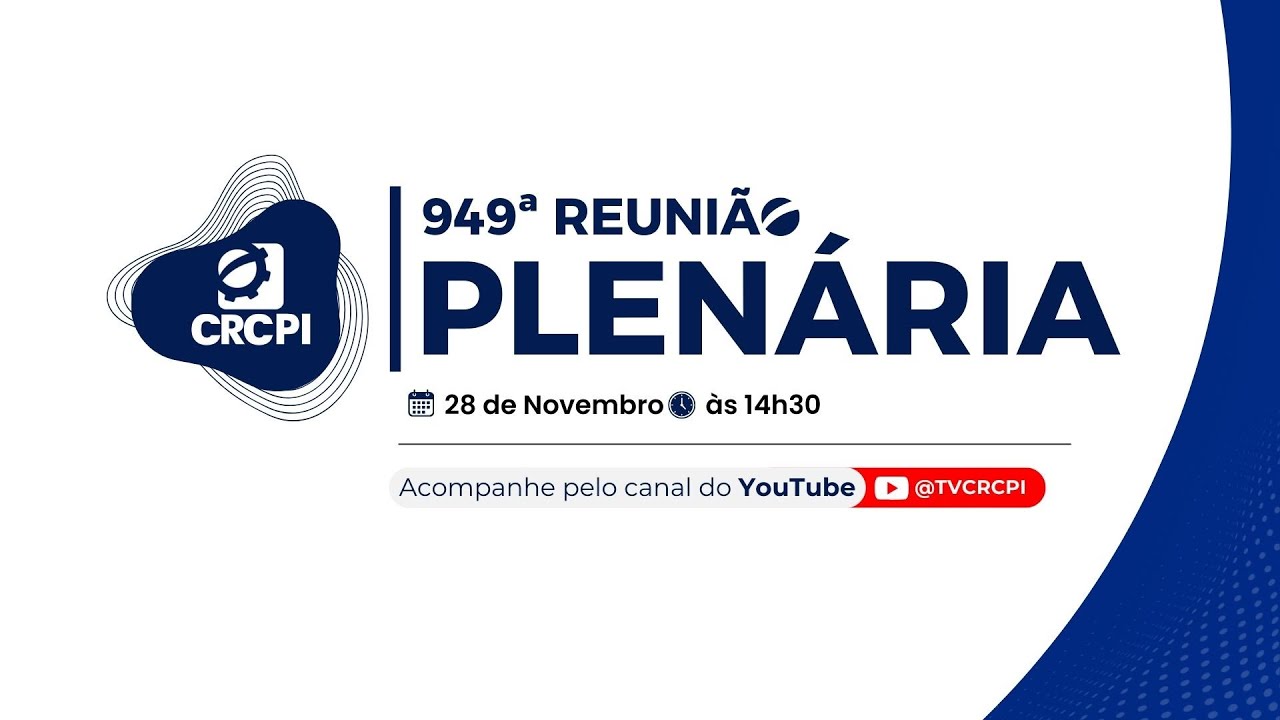 949ª REUNIÃO PLENÁRIA CRC Piaui