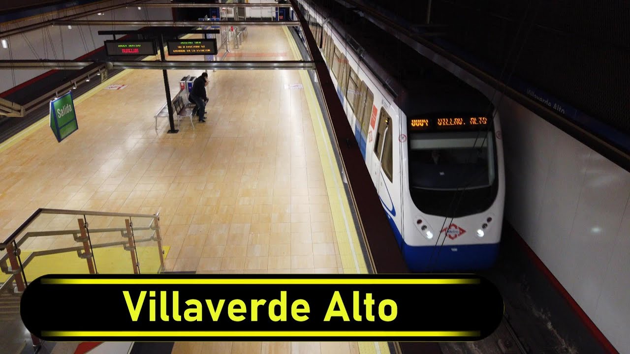Metro Station Villaverde Alto - Madrid 🇪🇸 - Walkthrough 🚶