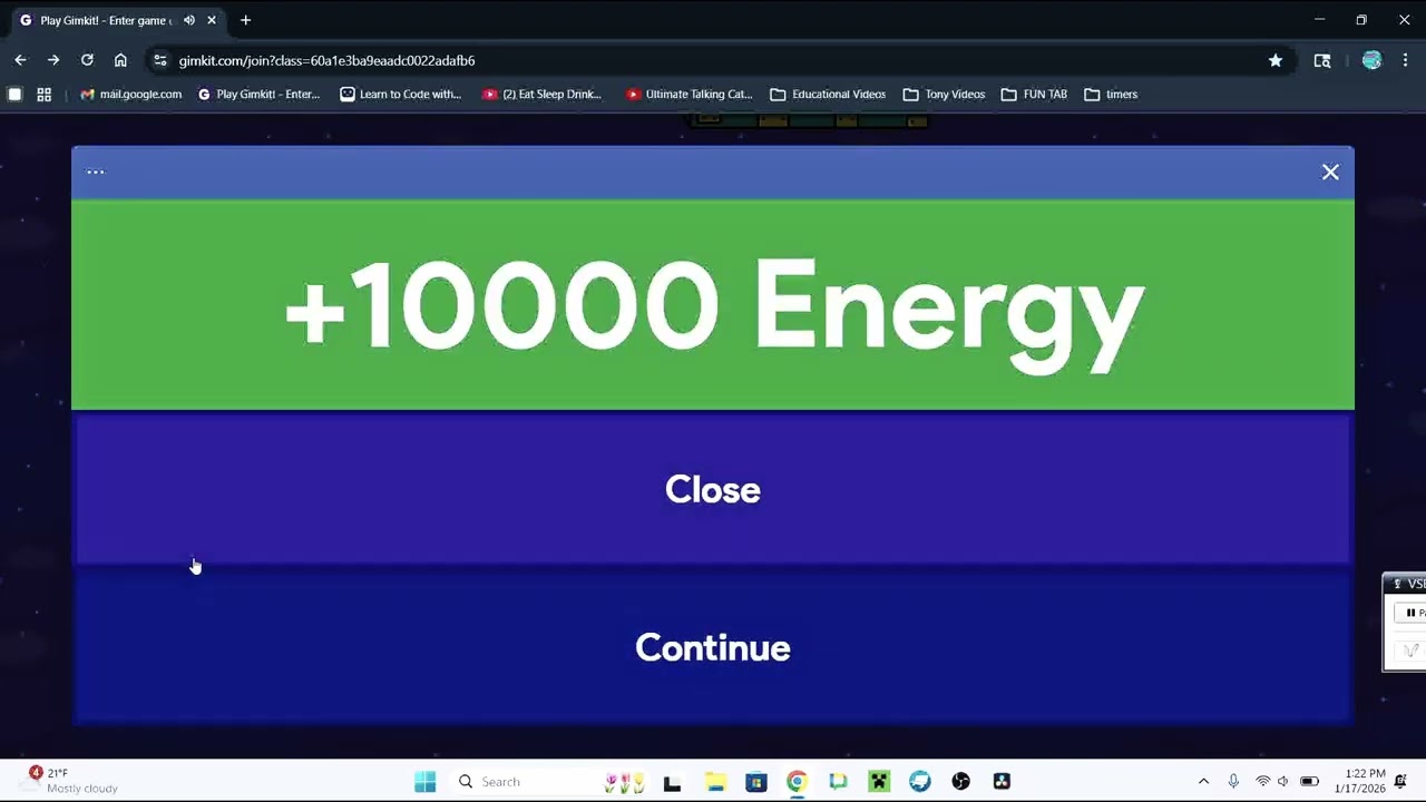 Gimkit Knockout Gameplay