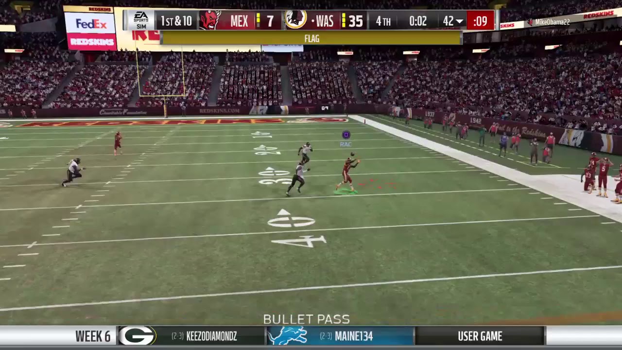 Madden 18 Seasons  Divisional game    MUT 18