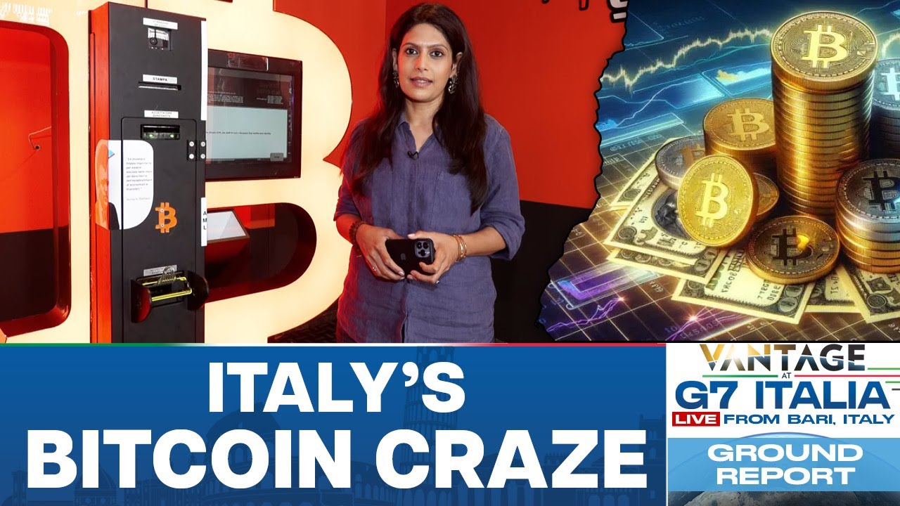 Explained: How do Italy's Bitcoin ATMs Function | Vantage with Palki Sharma