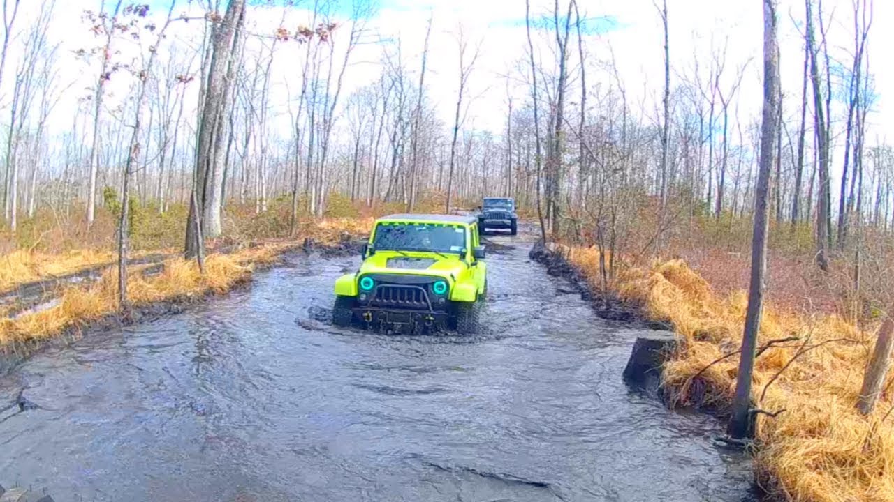 Prueba Del Jeep Wrangler Rubicon En El Monte 4x4  (Español)