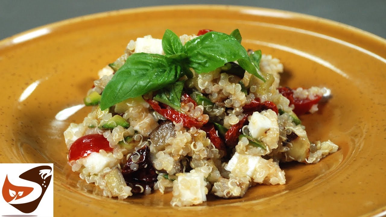 Quinoa con verdure. Insalata semplice, fresca e salutare – Quinoa Salad Recipe