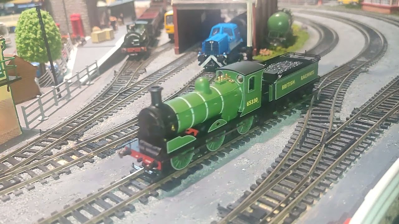  Bargain Hornby J36 Apple green loco. R3859 First running on my layout. 