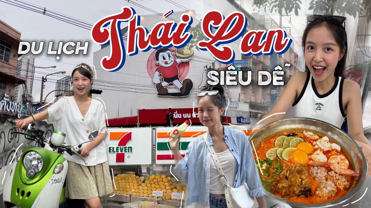 Kinh Nghiệm Du Lịch Thái Lan Tự Túc SIÊU DỄ | Ăn sập Bangkok