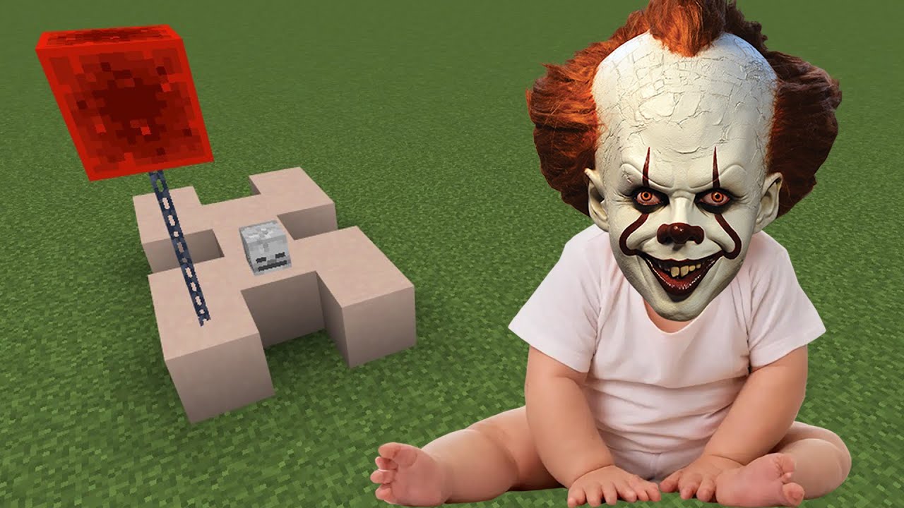 Baby Pennywise Addon in Minecraft PE Bedrock