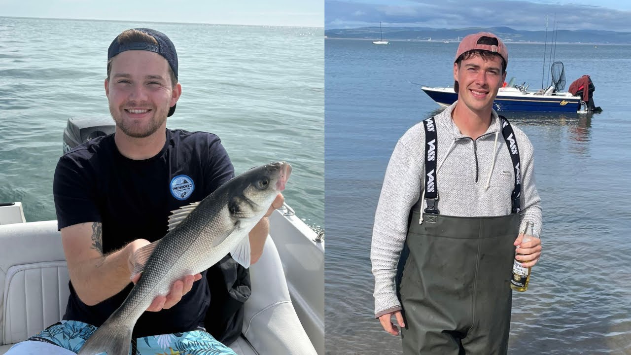 Boat fishing for bass on lures!