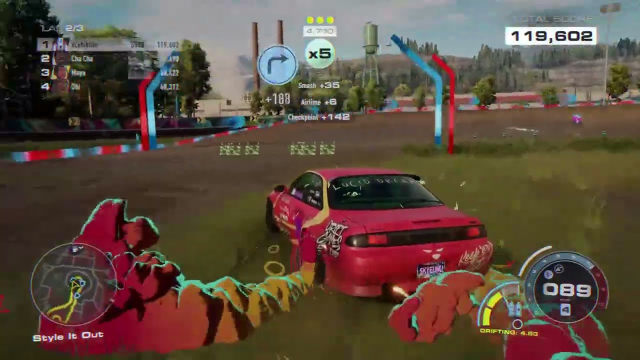 when a fortnite player plays nfs unbound