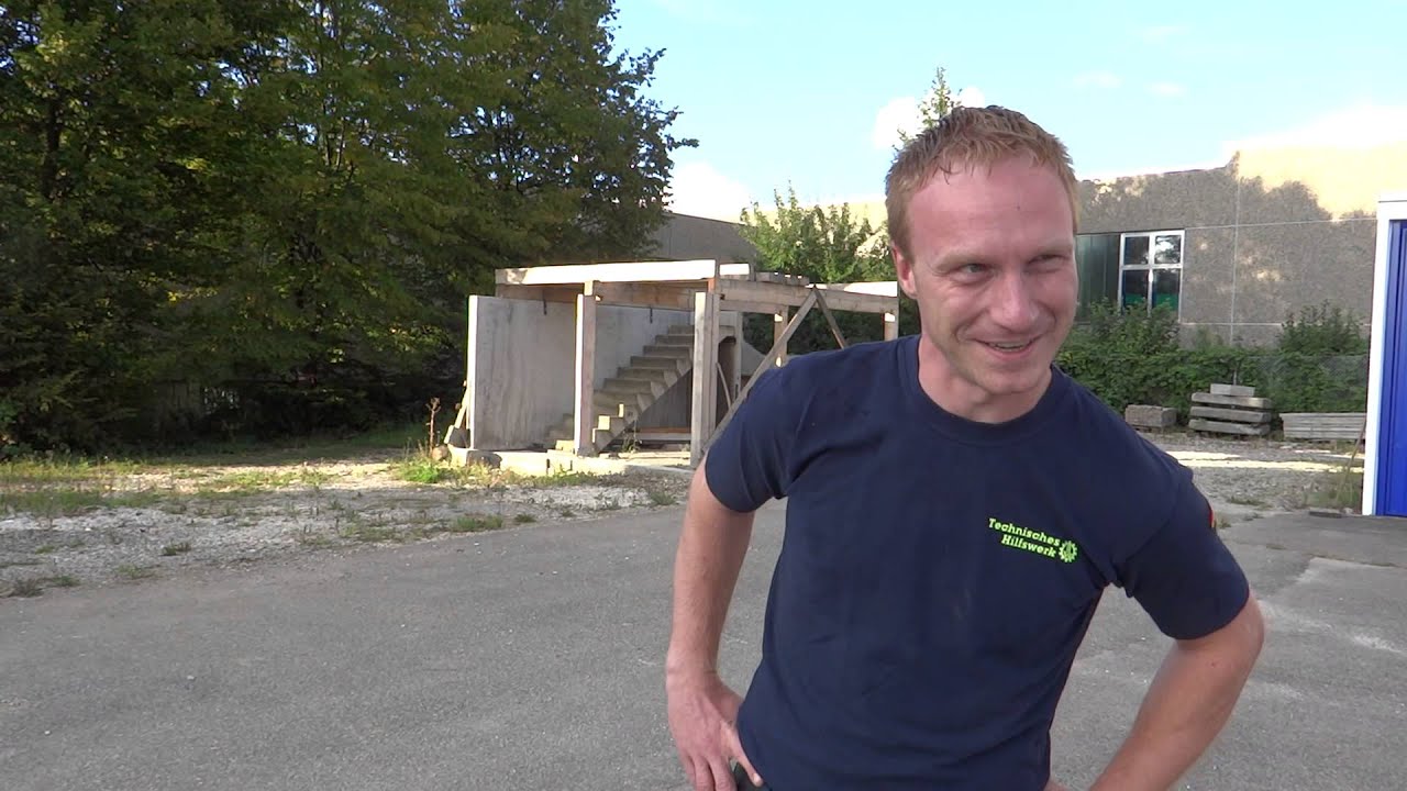 Ice bucket challenge THW Ortsverband Aalen