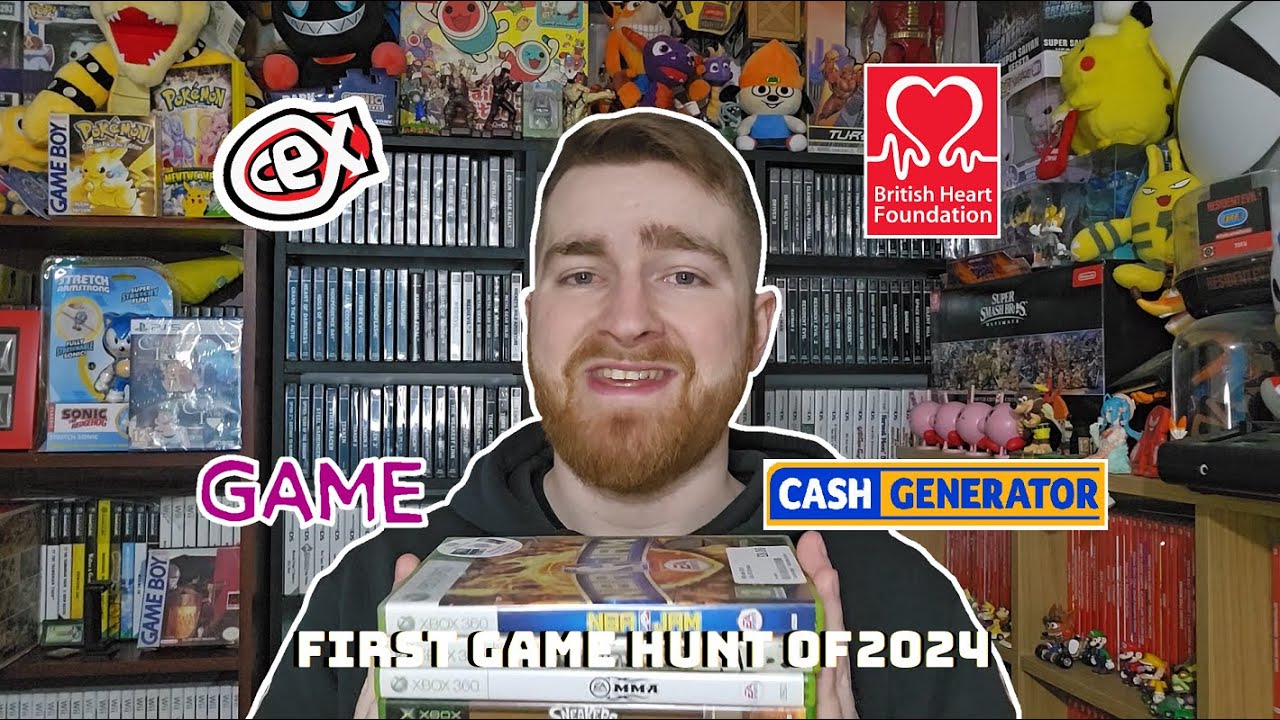 First Game Hunt of 2024: Cex, Charity Shops & More! - TechTucker