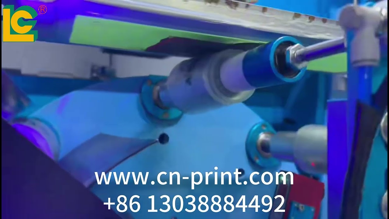 Plastic cup screen printer Coffee Paper cup Automatic Screen printing machine