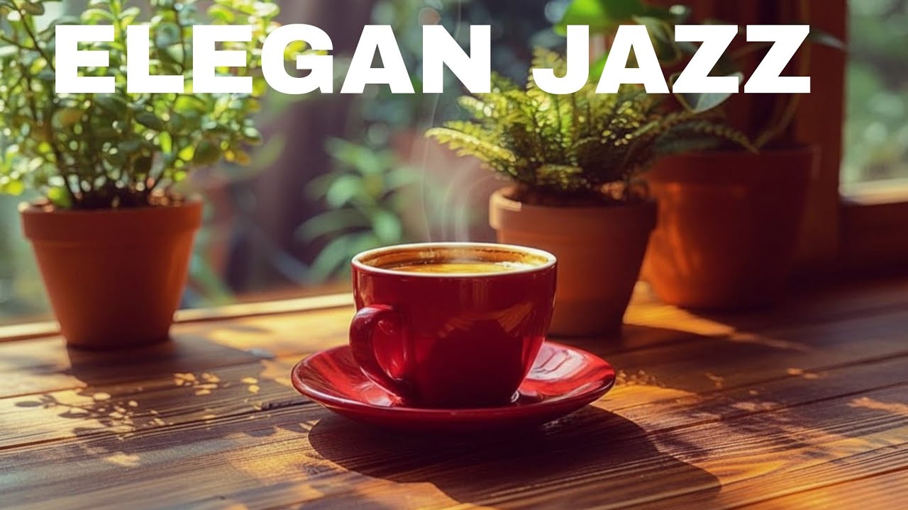  🎼Happy Jazz Music.​Elegant Winter Jazz ☕ Delicate Morning Jazz Cafe & Bossa Nova 