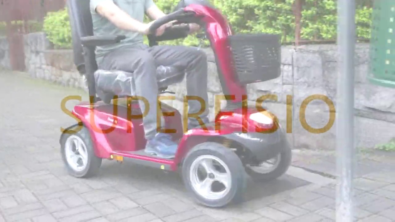 Avaliação do Novo Scooter Motorizado Ottobock Scott XL | SUPERFISIO