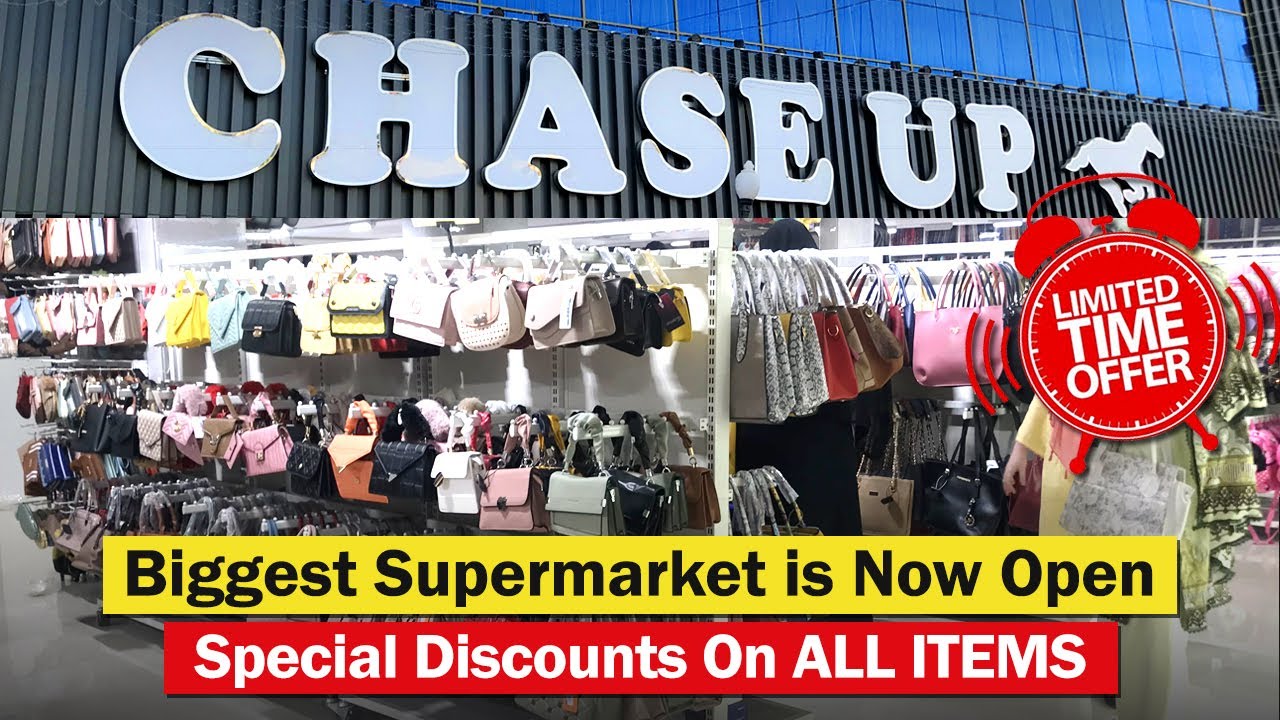 Newly Opened Biggest CHASE UP in Karachi- Ramadan Discounts & Offers - Supermarket on Johar Chorangi
