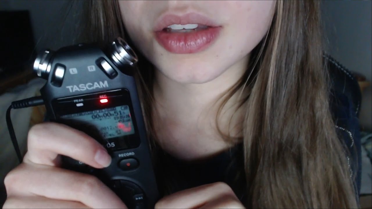 ASMR New Tascam Mic! Unboxing and Test - French Whisper