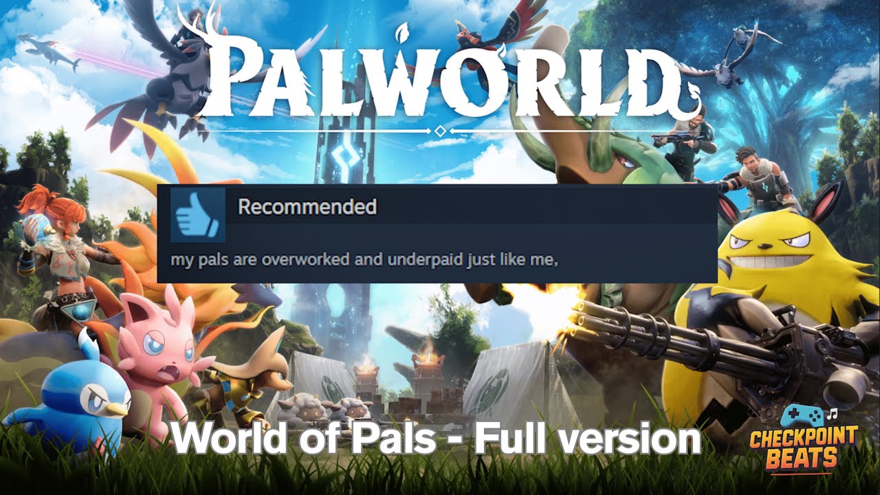 PALWORLD - FULL SONG  🎵Music Steam Reviews
